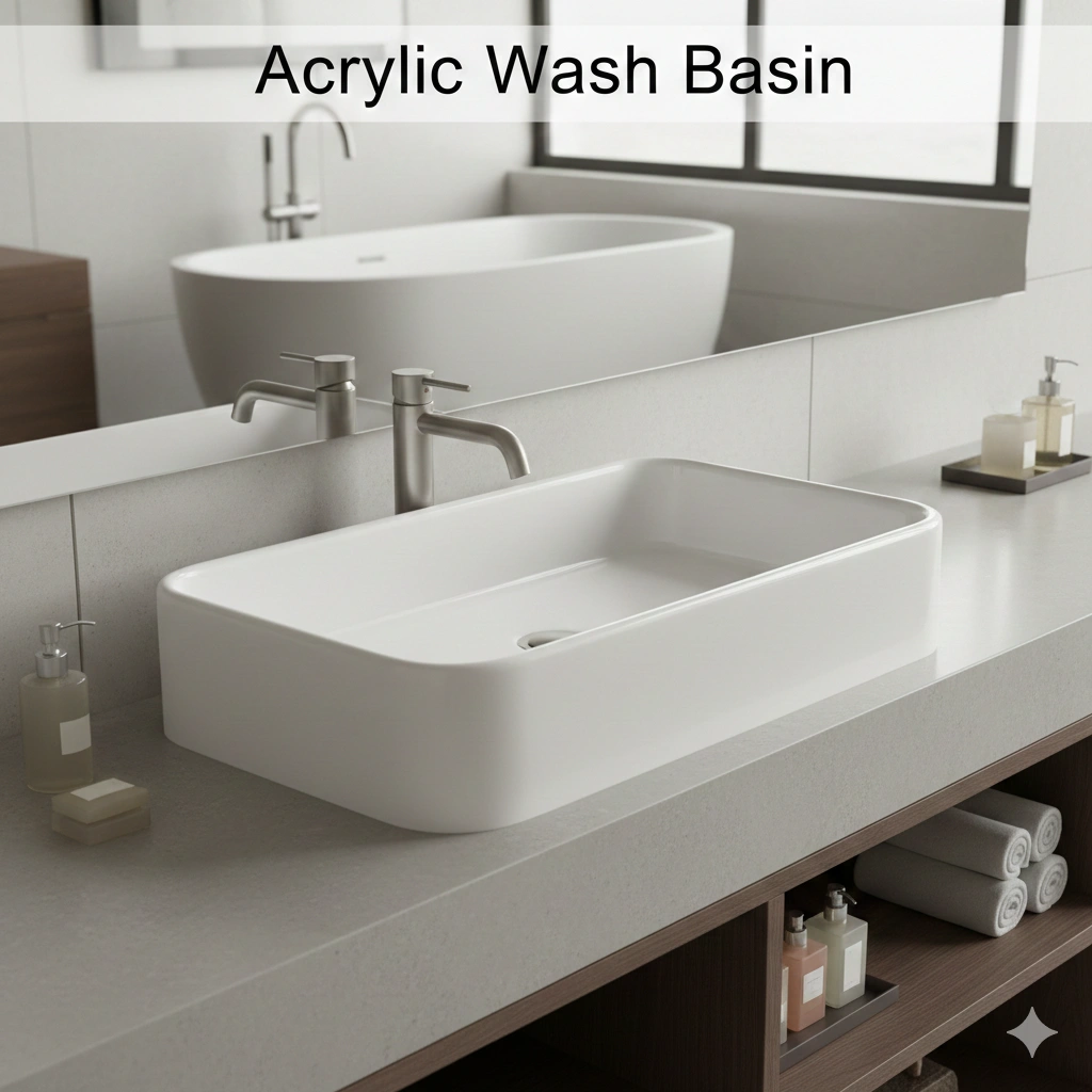 What Is an Acrylic Wash Basin