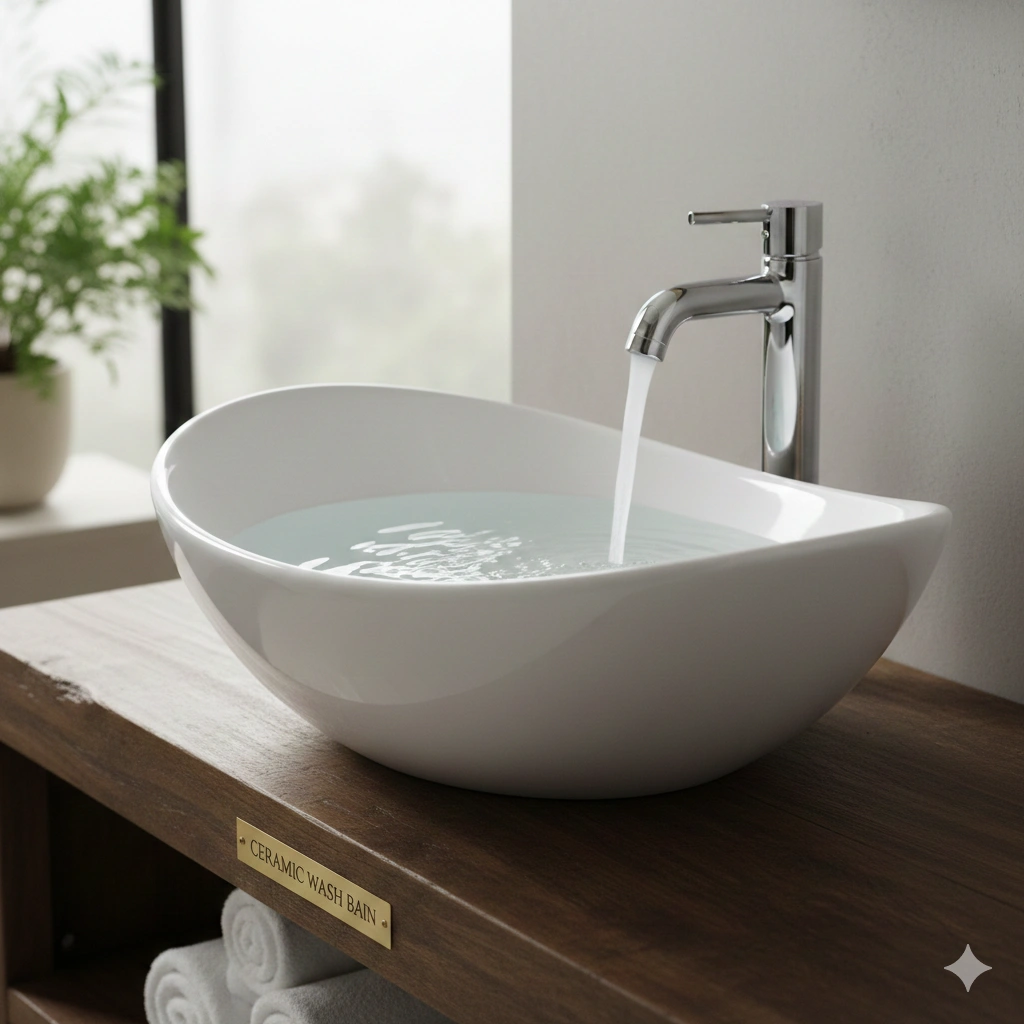 What Is a Ceramic Wash Basin