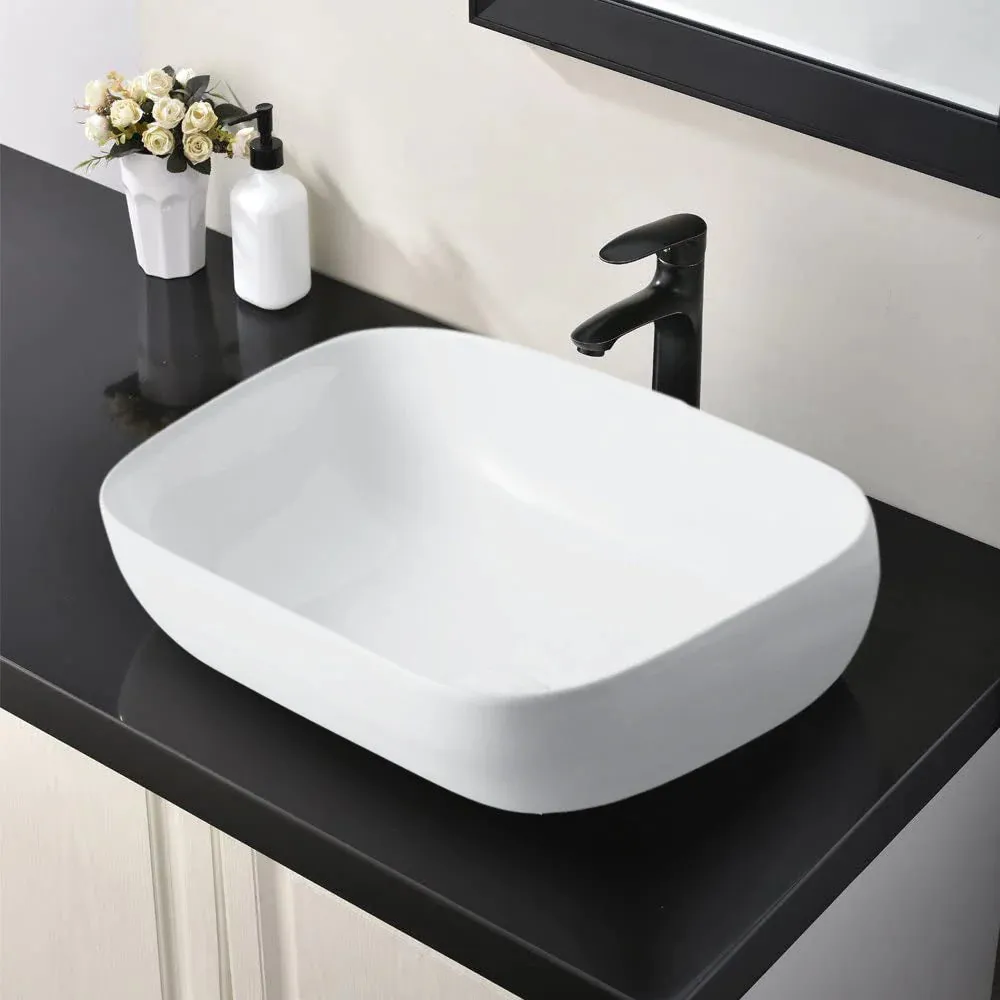 white washbasin