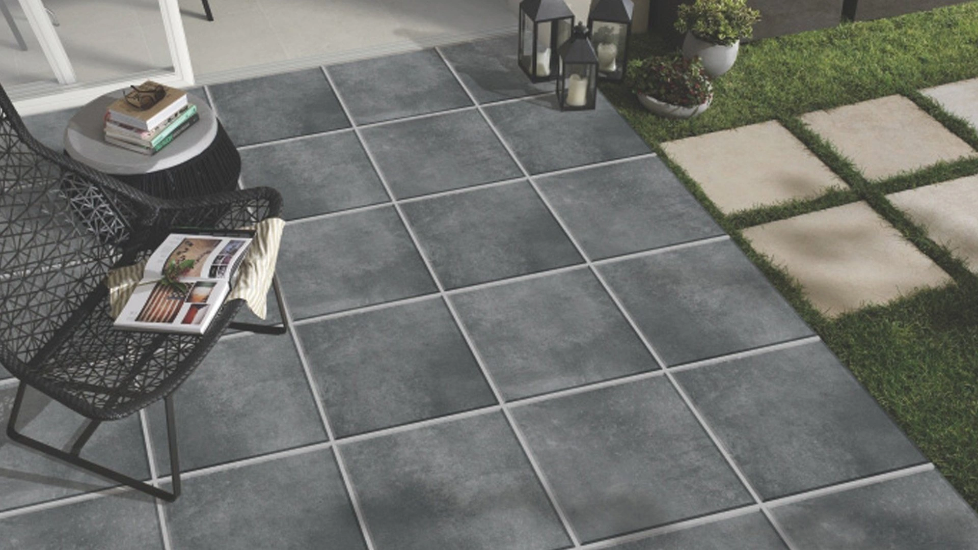 outdoor application of Heavy Duty Tiles