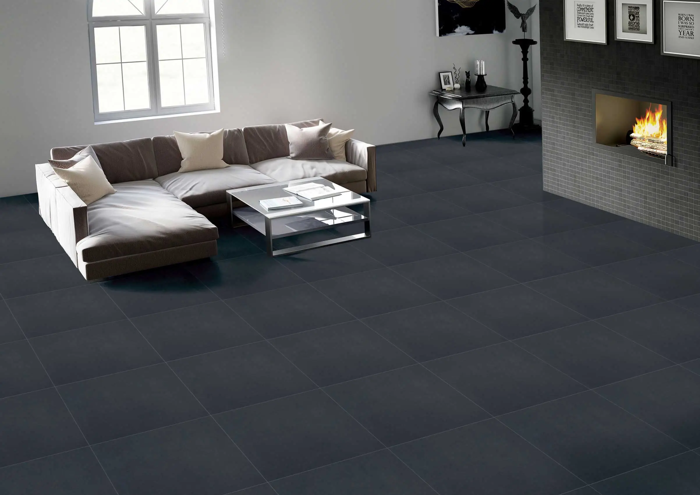 What are the benefits of full body vitrified tiles