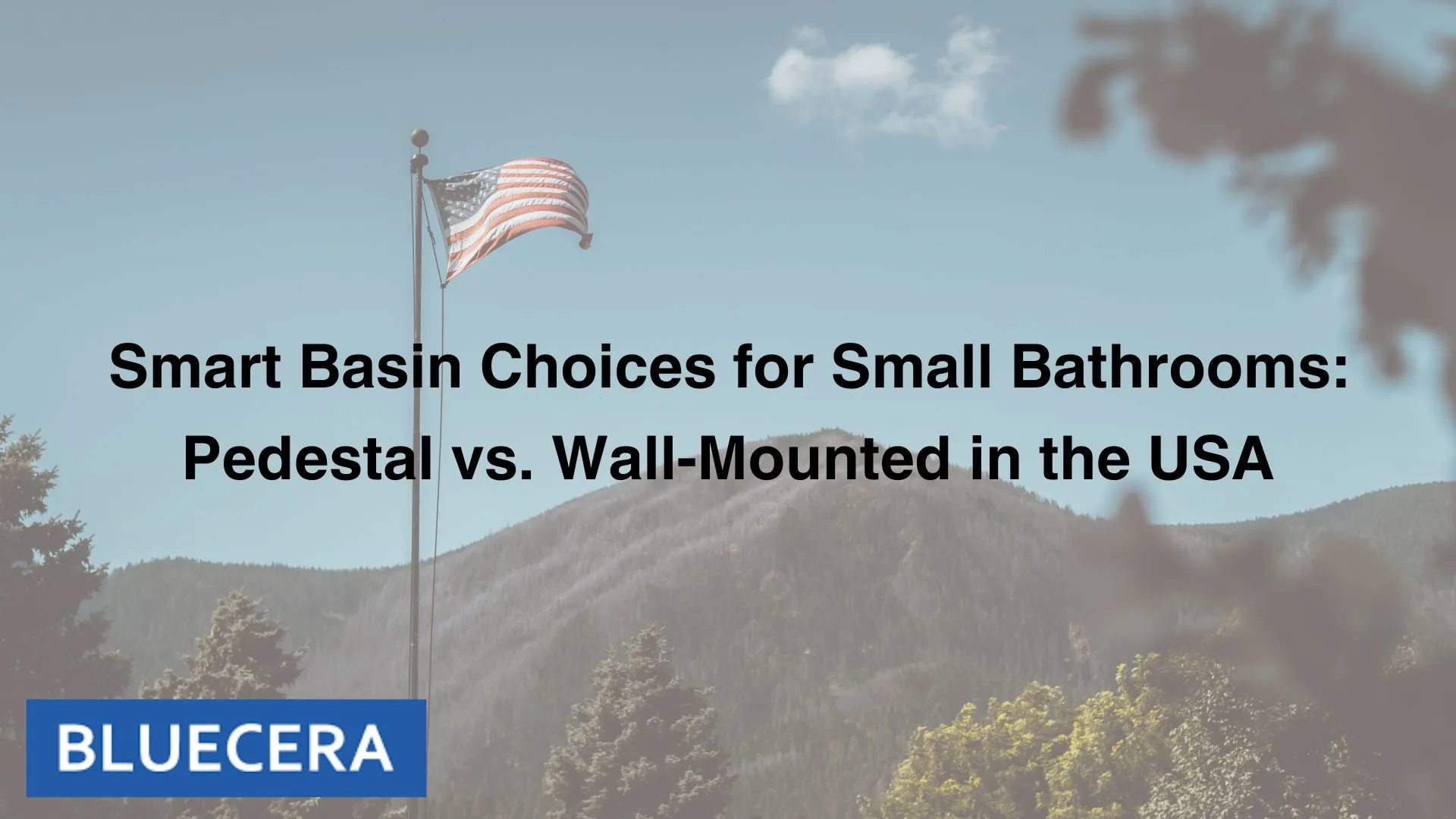 Smart Basin Choices For Small Bathrooms: Pedestal Vs Wall-Mounted In The USA