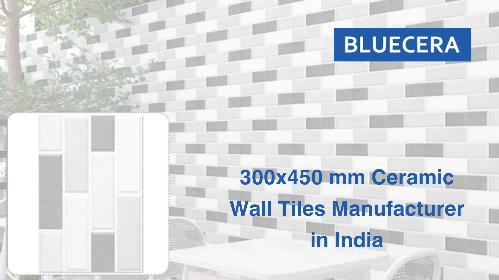 300x450 mm Ceramic Wall Tiles Manufacturer in India