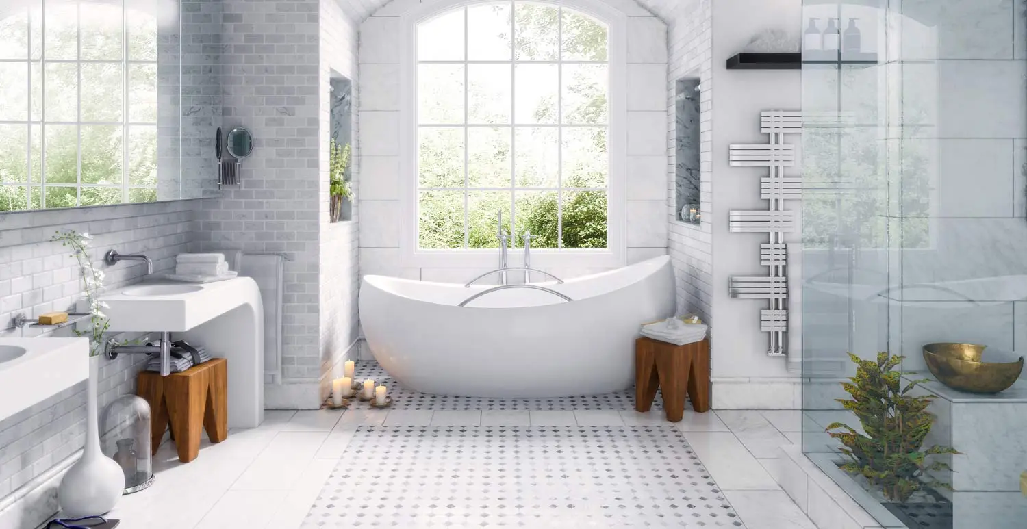 Creative Bathroom Designs with Subway Tiles